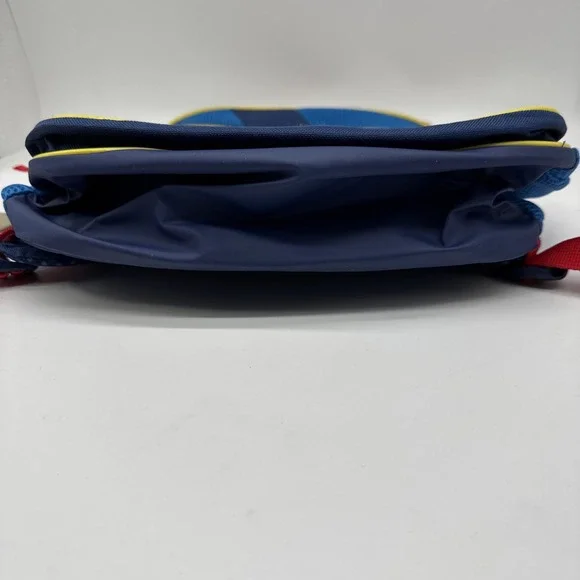 Super Mario 17" Backpack With Laptop Sleeve Book Bag Nintendo Zippered School - Picture 7 of 11